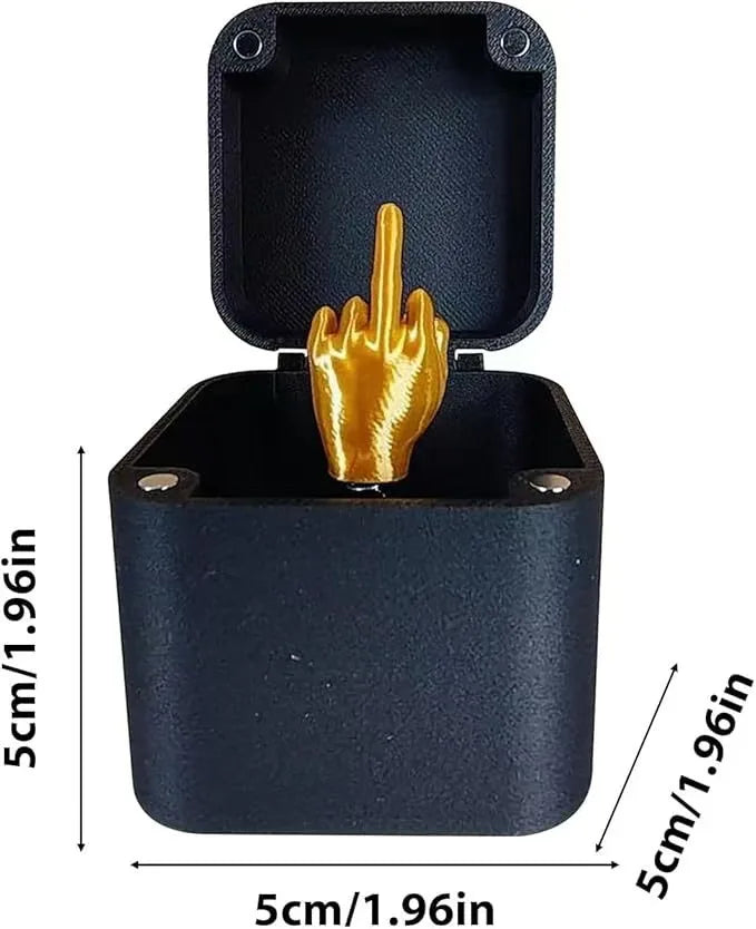 Trick Spider prank Funny Scare Box Wooden Hidden Box Quality Prank Wooden Scare Box Fun Game Prank Trick Friend Office Toys