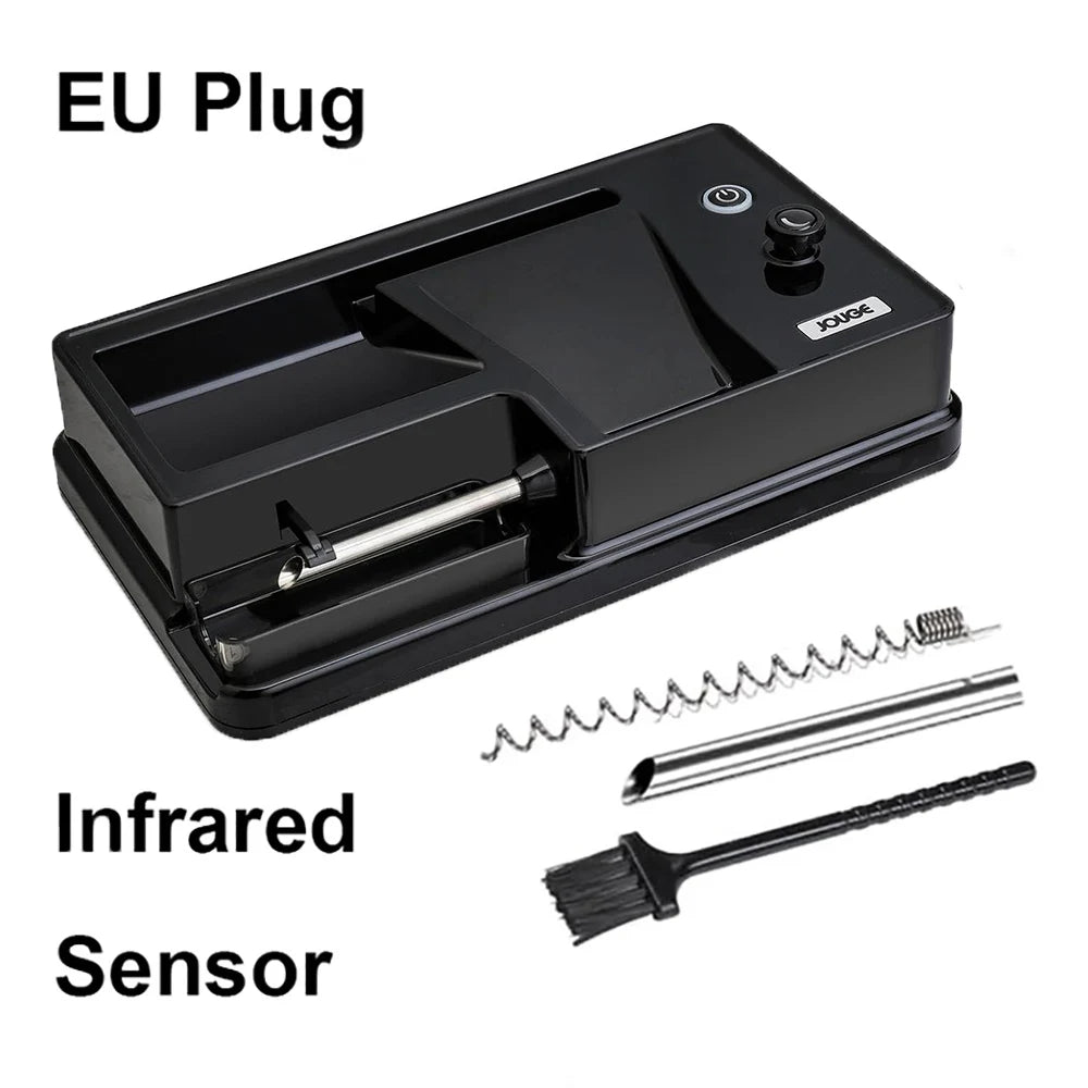 6.5/8MM Electric Cigarette Rolling Machine Automatic Infrared Sensing Roller Maker Cigarette Tobacco Injector Roller