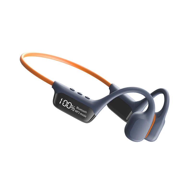IPX8 Waterproof Swimming Bone Conduction headphone Bluetooth 5.4 Bass Wireless headset MP3 (32G) Player Cycling Fitness Earphone