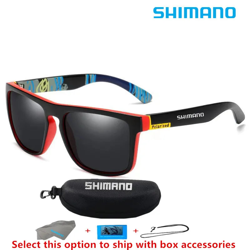 Classic Square Polarized Unisex Outdoor Sports Sunglasses for Fishing Hunting Cycling Driving Mountaineering UV400Anti-glare