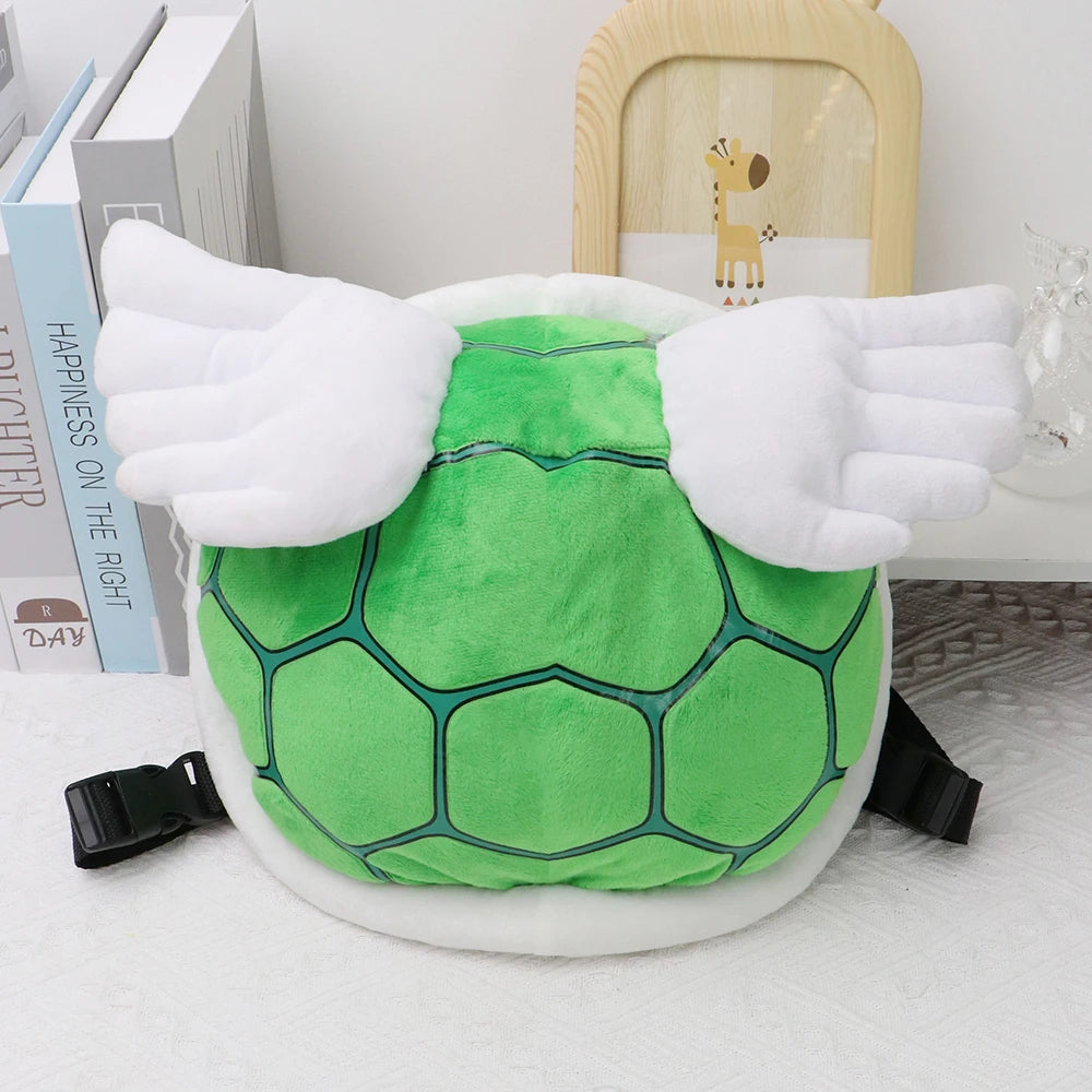 9 Styles Super Mario Plush Backpack Koopa Troopa Bowser Lemmy Yoshi Turtle Shell Stuffed Plushie Toys Cartoon Peluche Dolls Bag