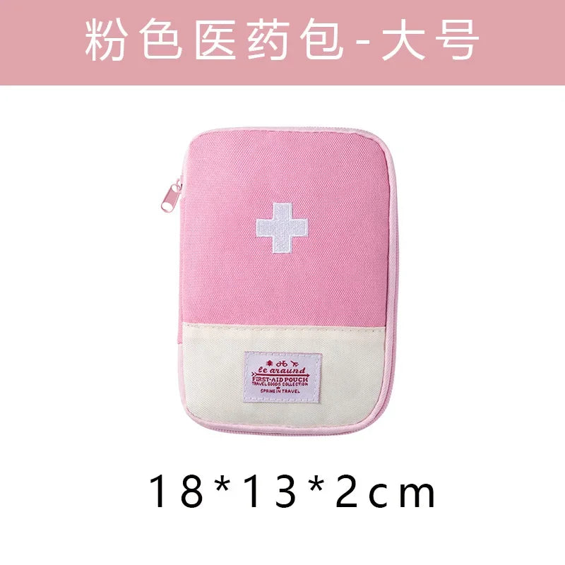 Portable Storage Bag First Aid Emergency Medicine Bag Outdoor Pill Survival Organizer Emergency Kits Package Travel Accessories