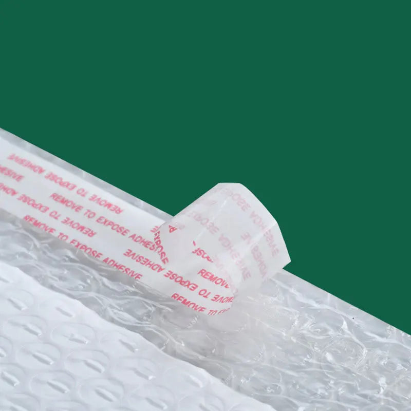 50pcs Film Waterproof Bubble Bag Packaging Express Bag White Foam Self Seal Packing Bag Shipping Bag Thickened Envelope Bags