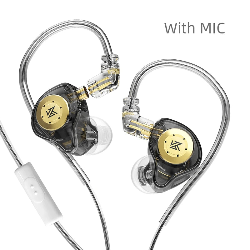 KZ EDX PRO Earphone 10mm Dual Magnetic Circuit Dynamic Drive HIFI Bass Earbud Sport Noise Cancelling Headset ZSN PRO ZSTX ZEX PR