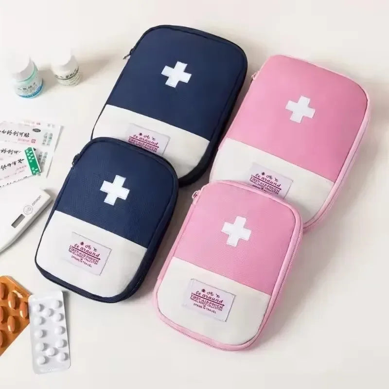 Portable Storage Bag First Aid Emergency Medicine Bag Outdoor Pill Survival Organizer Emergency Kits Package Travel Accessories