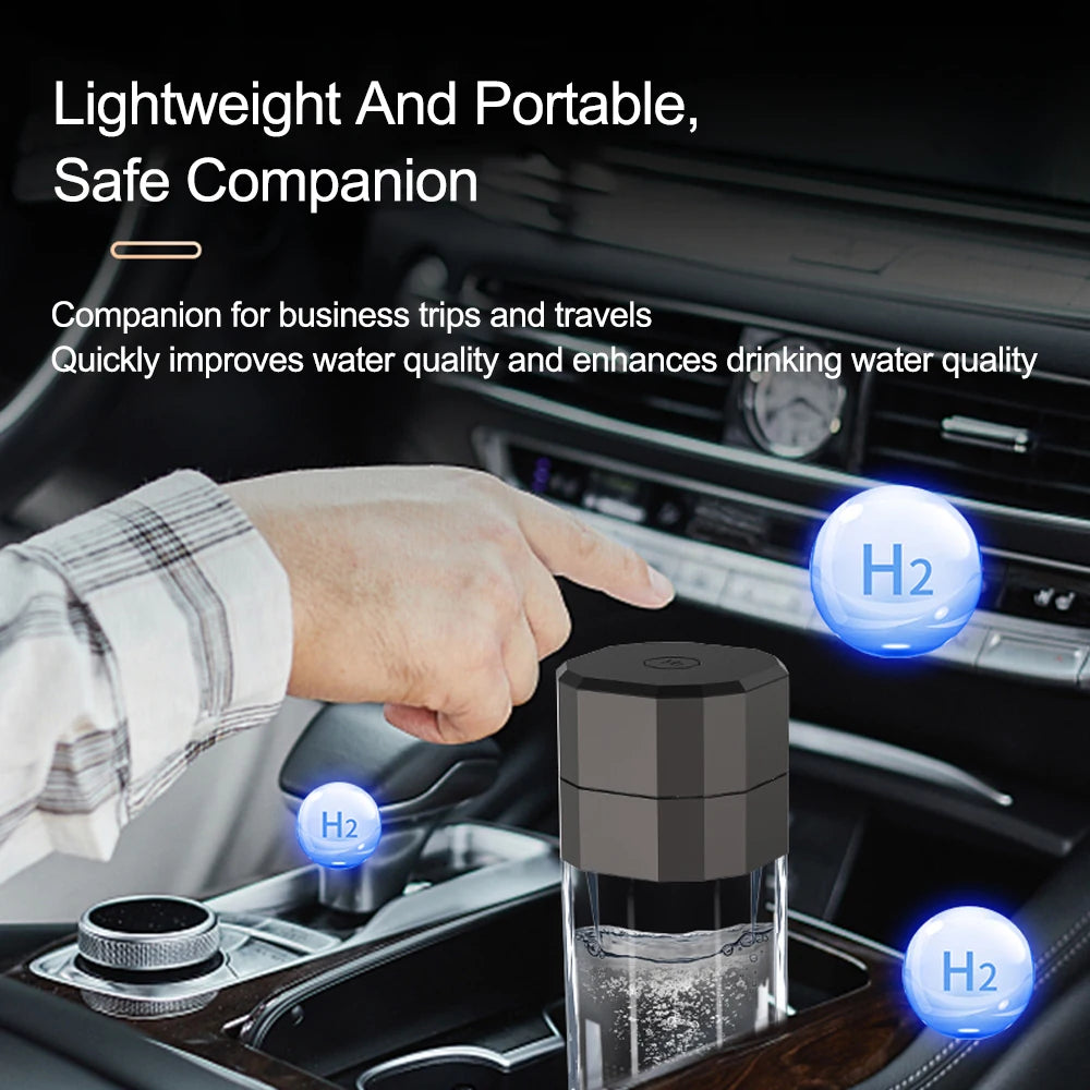 Resoxy Hydrogen Water Generator 10000/5000ppb Water Cup Intelligent USB High-End Color Changing For Hydrogen Water Bottle Gifts