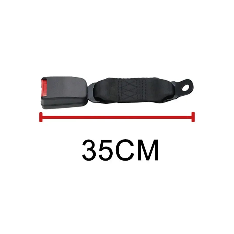 Universal Car Seat Belts Safety Belt Webbing Extender Auto Extension Buckle Seat Belts Extender Car Seat Belt Accessories