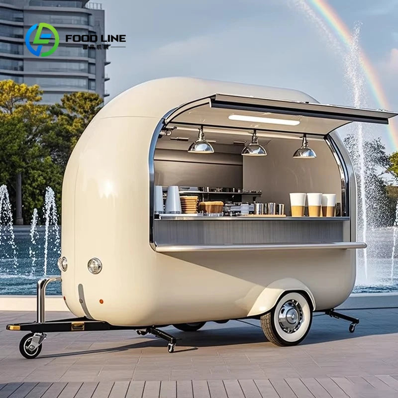 Factory Price Fully Equipped Exporter Mobile Fast Food Truck Trailer
