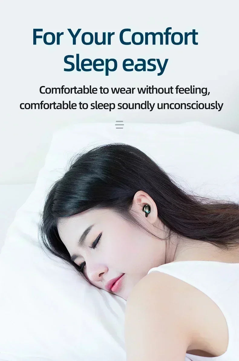 Bluetooth Headphones 9D Stereo High Bass Sport Earphones Handfree Touch Control Tws Wireless Earbuds Waterproof Headset