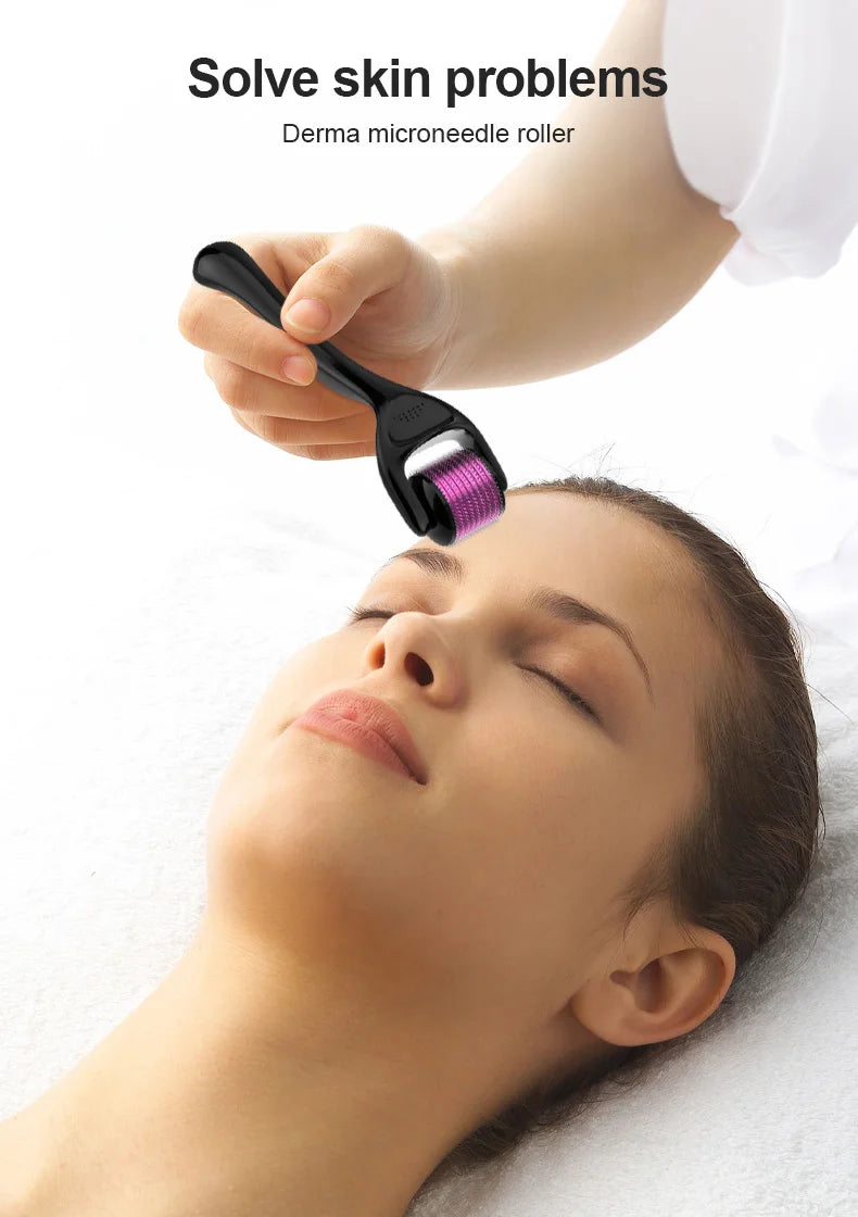 Professional 540 Micro Needle Derma Roller Massage Roller For Skin Care/Beard Growth/Hair Growth