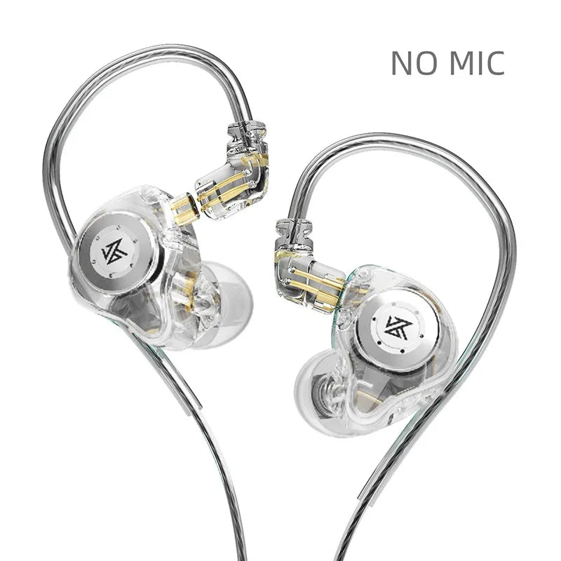 KZ EDX PRO Earphone 10mm Dual Magnetic Circuit Dynamic Drive HIFI Bass Earbud Sport Noise Cancelling Headset ZSN PRO ZSTX ZEX PR