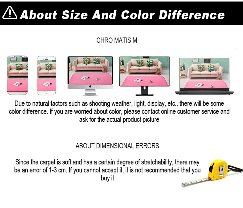 VIKAMA Modern Coral Velvet Carpet Soft Non-Slip Living Room Bedroom Carpet Large Area Children's Play Floor Mat For Home Decor