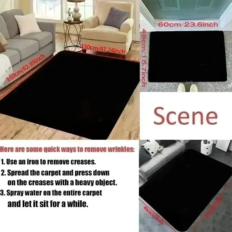Boy and Girl Game Carpet Blue Pink Green Soft Climbing Mat Urban Road Rail Transit Carpet Office Children's Room Decoration