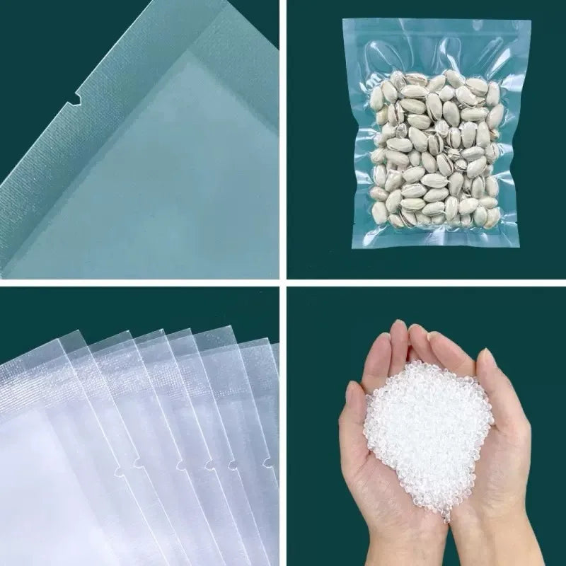 100pcs/lot Vacuum Packaging Bags Empty Food Vacuum Bags BPA-Free Vacuum Sealing Bag Vac