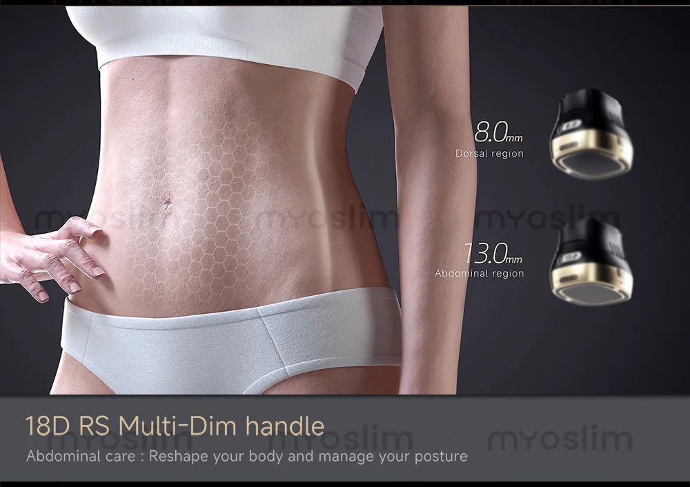 Professional the most popular beauty equipment machine the 22D MAX HIFU for face lifting slimming and fat reduction latest model