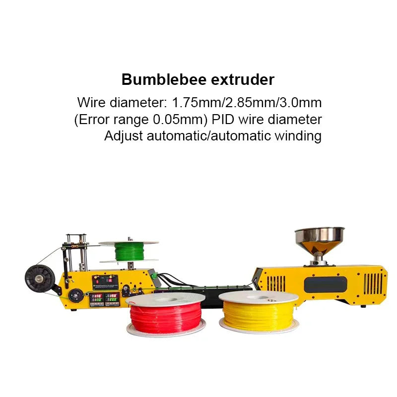 HT400 Extruder 3d Filament Maker 3D Filament Extruder Machine Desktop 3D Printing Consumables Extruder 1.75mm 2.85mm 3mm Nozzles
