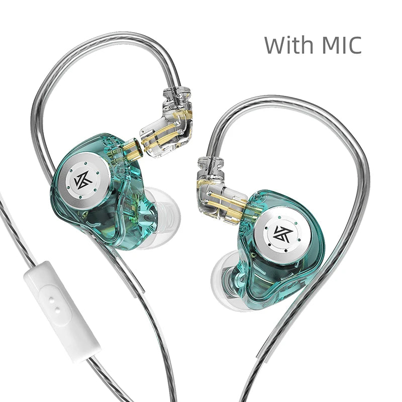 KZ EDX PRO Earphone 10mm Dual Magnetic Circuit Dynamic Drive HIFI Bass Earbud Sport Noise Cancelling Headset ZSN PRO ZSTX ZEX PR