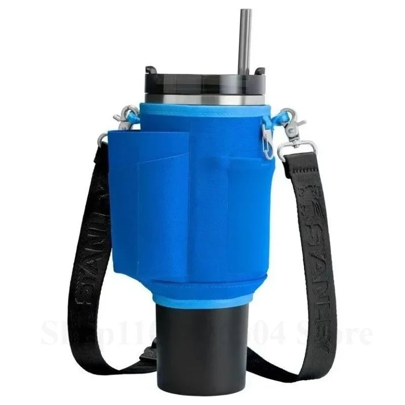 Water Bottle Carrier Water Bottle Holder Travel Essential Water Bottle Bag Carrier Cup Accessory for Stanley  40oz Tumbler