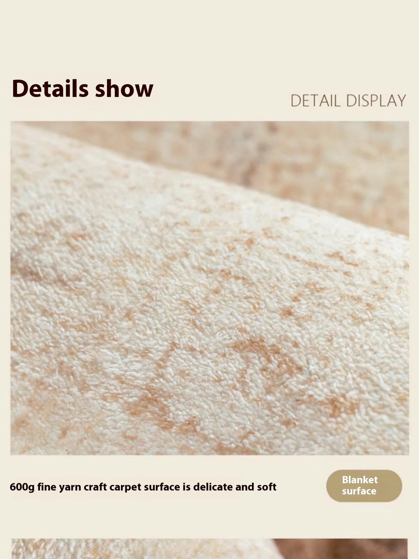 VIKAMA Upgrade Material Living Room Carpet Simple Thick Family Bedroom Minimalist Bed Rug Sofa Coffee Table Carpet Home Decor