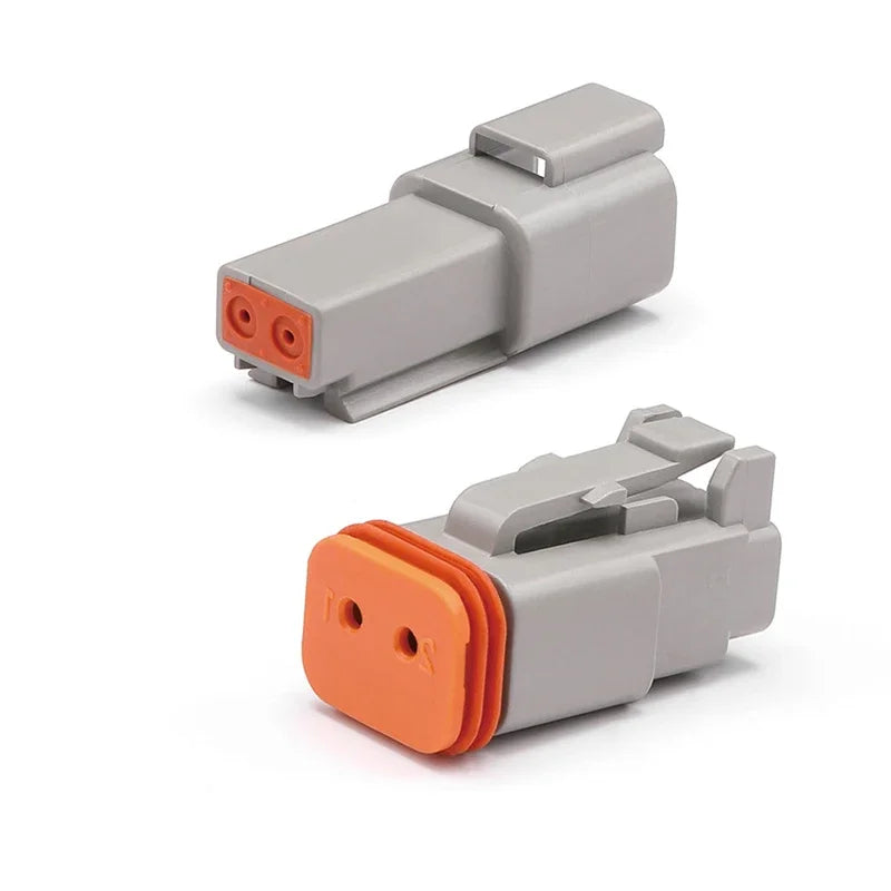 2P/3P/4P/6P/8P/12P DT Male Female Plug Connector Socket Waterproof Terminal DT Connector for Car Automobile 22-16AWG