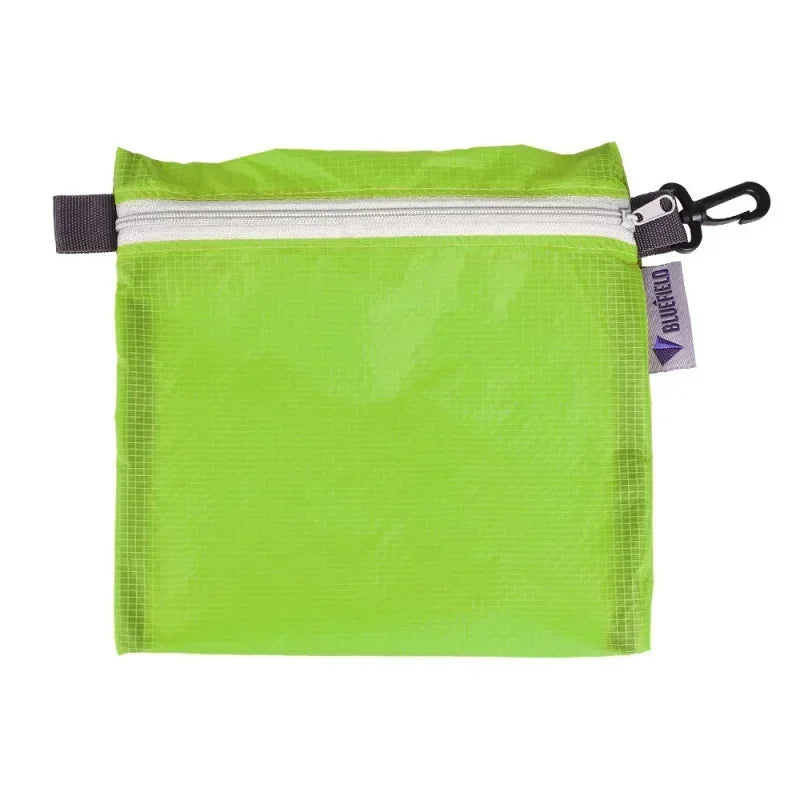 Outdoor Waterproof Bag Swimming Bag Pouch for Camping Hiking with Hook Zipper Storage Bag 4 Colors Pocket Pouch /JS