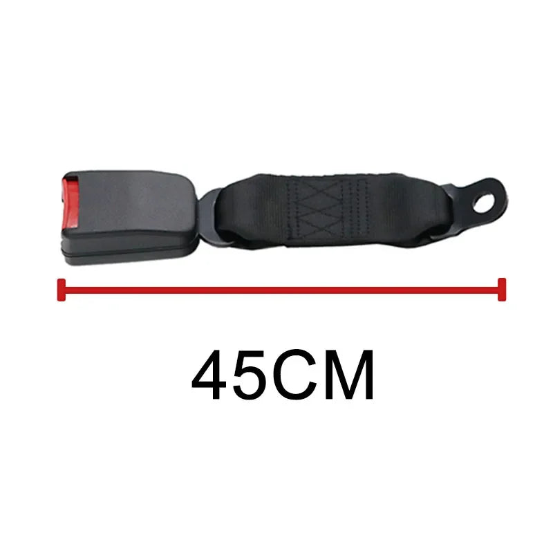 Universal Car Seat Belts Safety Belt Webbing Extender Auto Extension Buckle Seat Belts Extender Car Seat Belt Accessories