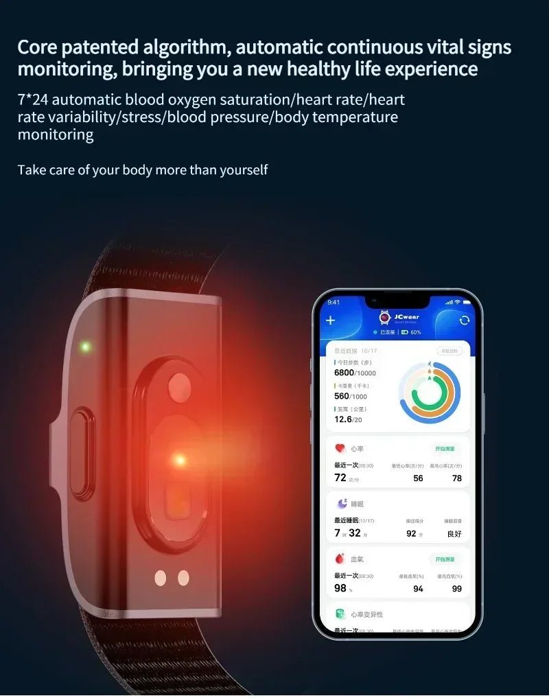 Smart Bracelet Heart Rate Blood Pressure Monitor Pedometer Waterproof Sport Fitness Tracker Men Women 2208A Electronic Bracelet
