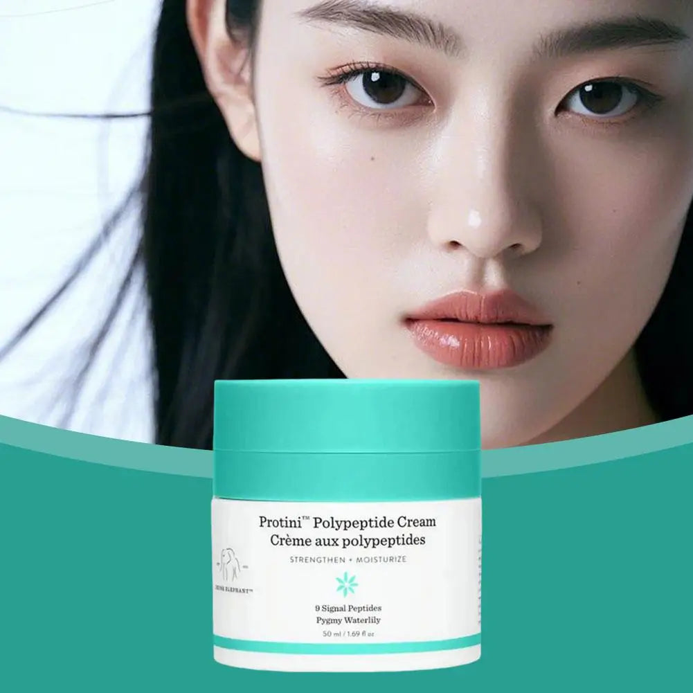 Lala Retro Whipped Cream Polypeptide Protein Strengthen Moisturize Anti-aging Primer Hydrating Face Cream Skin Care