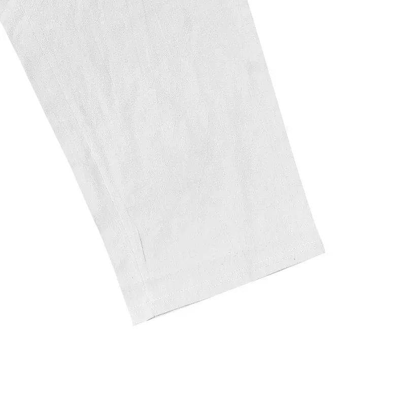 2025 Men's Coconut Printed Breathable Cotton and Linen Loose Casual Sports Pants
