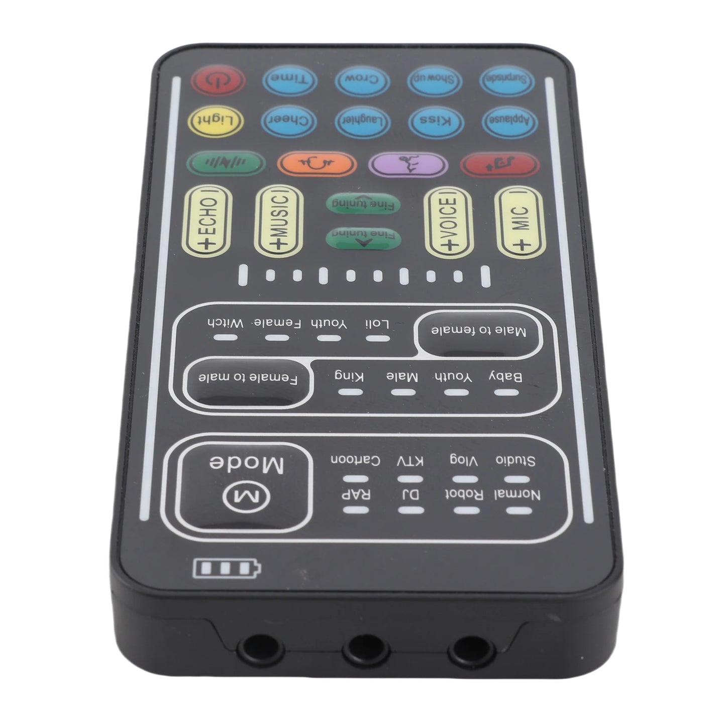 I9 Voice Changer Set Multifunction Portable Recording Mini Sound Card for Game  Recording Computer Sound Changer