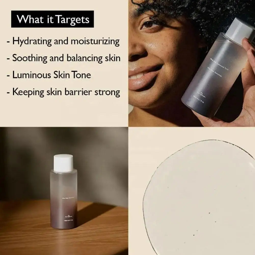 Haruharu Wonder Black Rice Toner Hyaluronic Acid Facial Essence Deep Moisturizing Facial Skin Essence Korean Skin Care Products