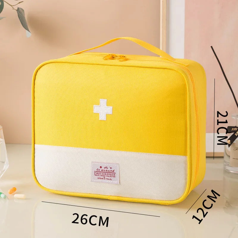 Portable Storage Bag First Aid Emergency Medicine Bag Outdoor Pill Survival Organizer Emergency Kits Package Travel Accessories