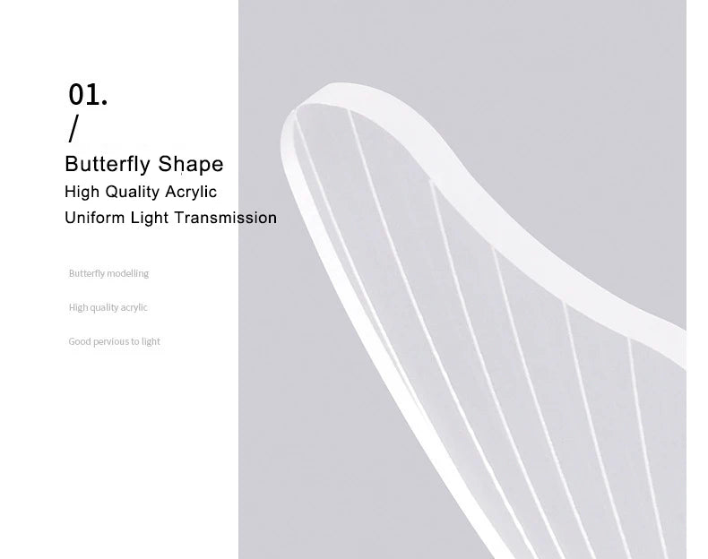 Butterfly Led Table Lamp Retro Gold Acrylic Desk Lamps Hotel Villa Art For Living Room Bedside Desktop Decor Led Night Lights