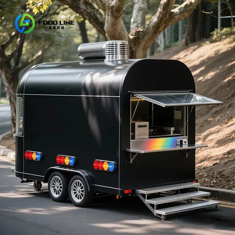 Factory Price Fully Equipped Exporter Mobile Fast Food Truck Trailer