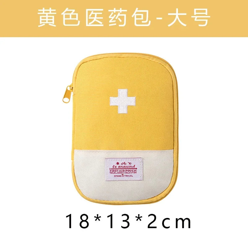 Portable Storage Bag First Aid Emergency Medicine Bag Outdoor Pill Survival Organizer Emergency Kits Package Travel Accessories