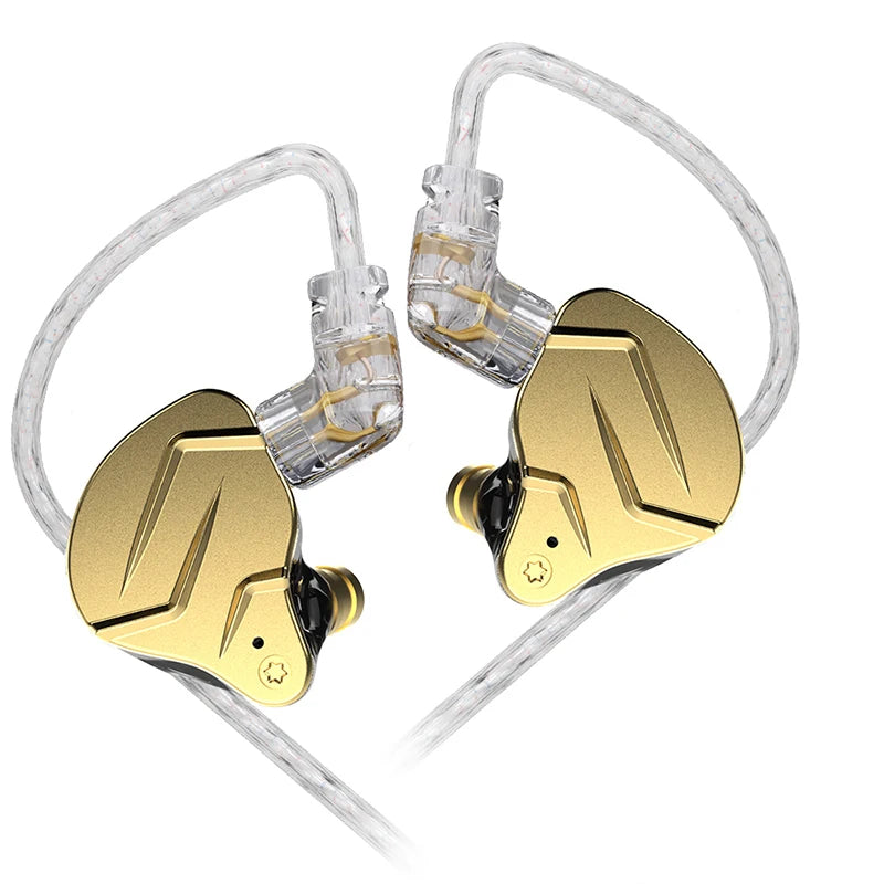 KZ ZSN Pro X Metal Earphones 1BA+1DD Hybrid Technology HIFI  Earbuds In Ear Monitor Headphone Sport Noise Cancelling Headset