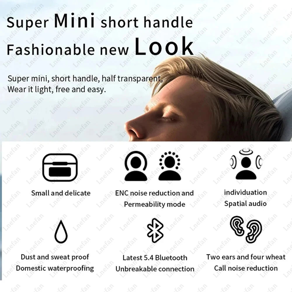 TWS Wireless Earbuds A11 Pro Touch Control LCD Screen Earphone with ENC Noise Cancelling Super Bass Premium Sound Long Battery