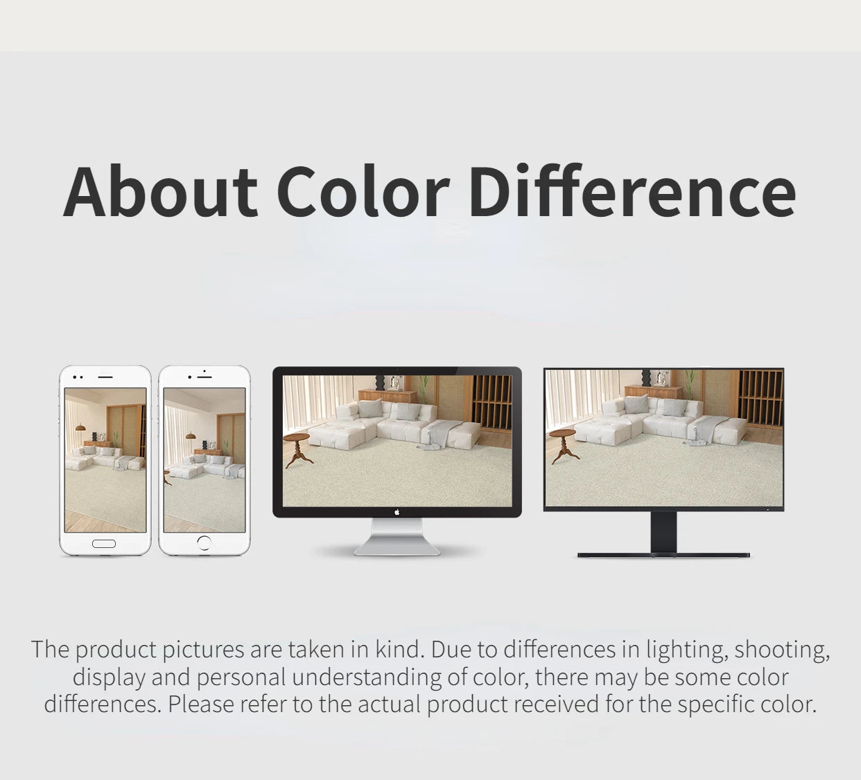 VIKAMA Modern Coral Velvet Carpet Soft Non-Slip Living Room Bedroom Carpet Large Area Children's Play Floor Mat For Home Decor