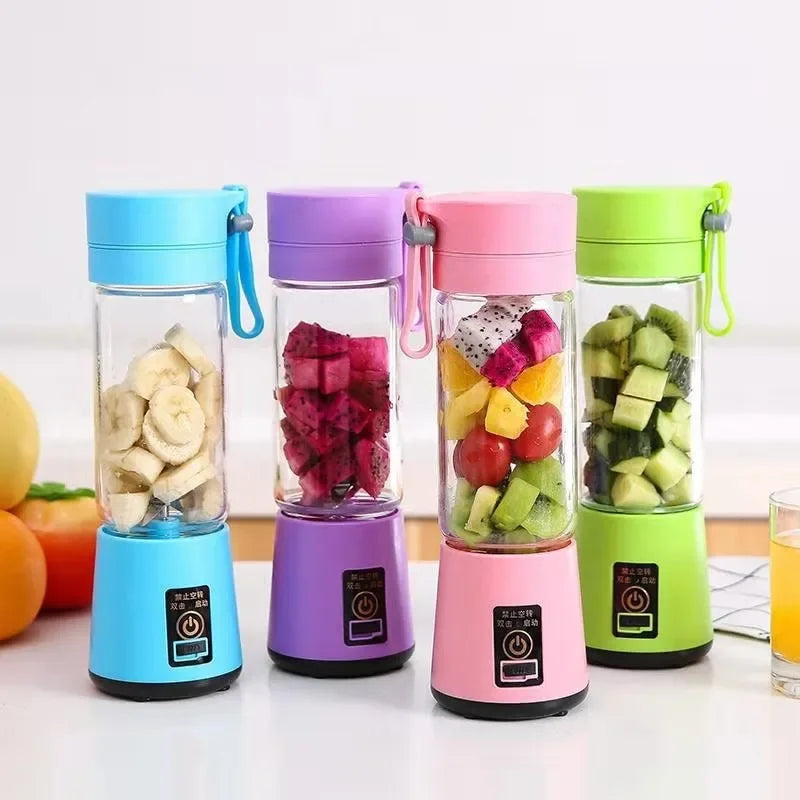 Used for making milkshakes and smoothies, travel fruit juicing cup, handheld fruit blender, portable electric blender.