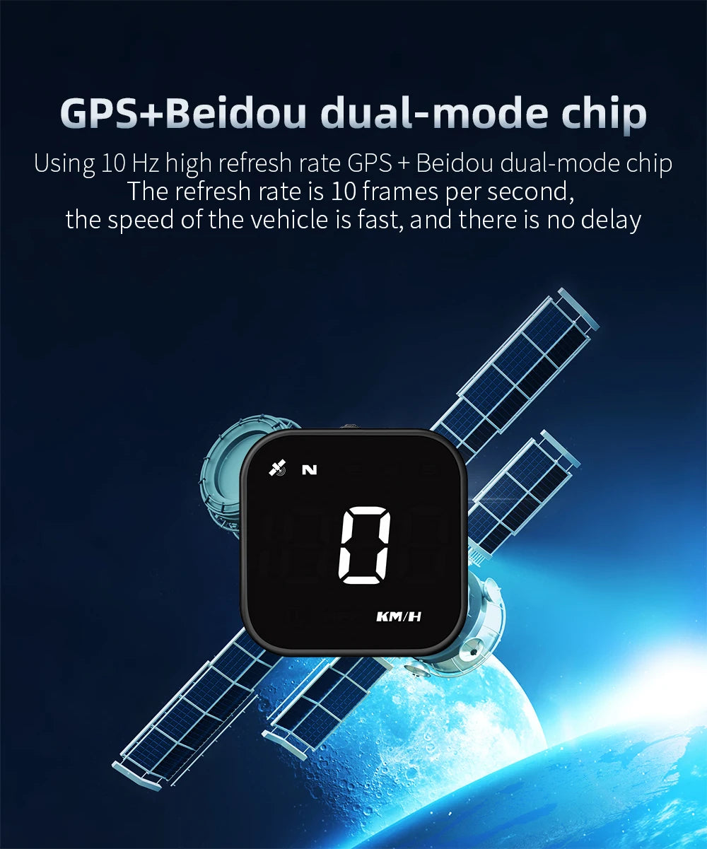 G4S GPS Smart Gauge Head Up Display For HUD Auto Computer Speedometer Display KMH MPH Time Compass Car Electronics For All Car