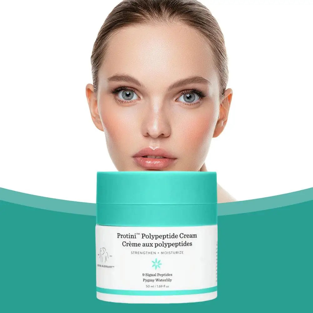 Lala Retro Whipped Cream Polypeptide Protein Strengthen Moisturize Anti-aging Primer Hydrating Face Cream Skin Care