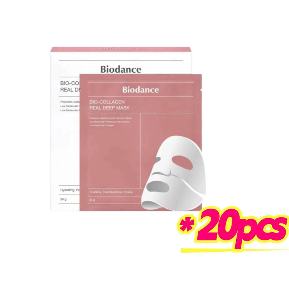 1/4PCS Biodance Bio-Collagen Moisturizing Hydrating Patch Mask Face Mask Deep Moisturizing For Women Skin Care