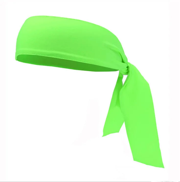 Elastic Sports Ribbon Pirate Sweatband for Tennis Unisex Men Women Teens Headband Gym Fitness Yoga Hair Bands Athletic Headwear