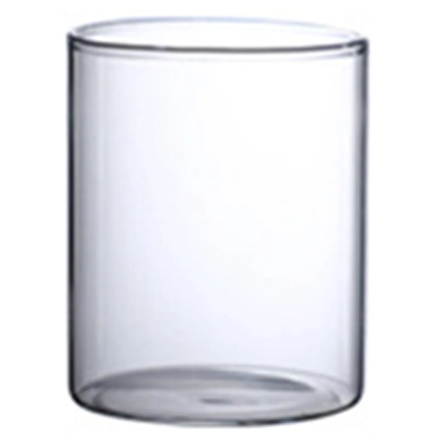 Transparent Glass Hydroponic Vase Minimalist Glass Vase Cylinder Flower Vase for Wedding Living Room Decorative Gift
