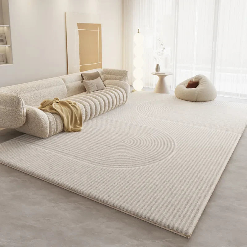 VIKAMA Upgrade Material Living Room Carpet Simple Thick Family Bedroom Minimalist Bed Rug Sofa Coffee Table Carpet Home Decor