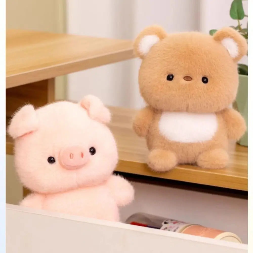 Cute 16cm Plush Companion Doll Plush Elephant Stuffed Animal Pillow Capybara Super Soft Animal Plush Toy Desk