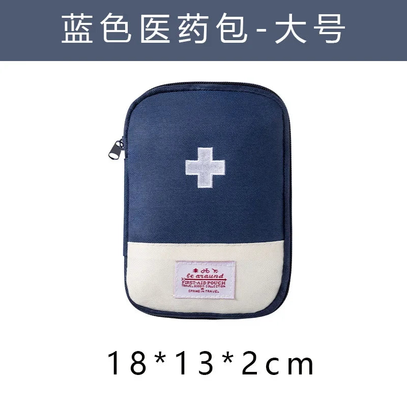 Portable Storage Bag First Aid Emergency Medicine Bag Outdoor Pill Survival Organizer Emergency Kits Package Travel Accessories