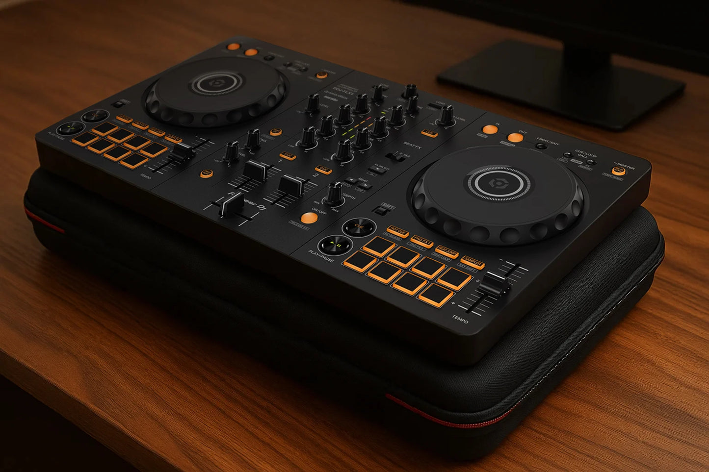 LTGEM Case for Pioneer DJ DDJ FLX4/DDJ 400/DDJ SB3/DDJ SB2 DJ Controller DDJ-RB Performance DJ Controller Case(only bag)