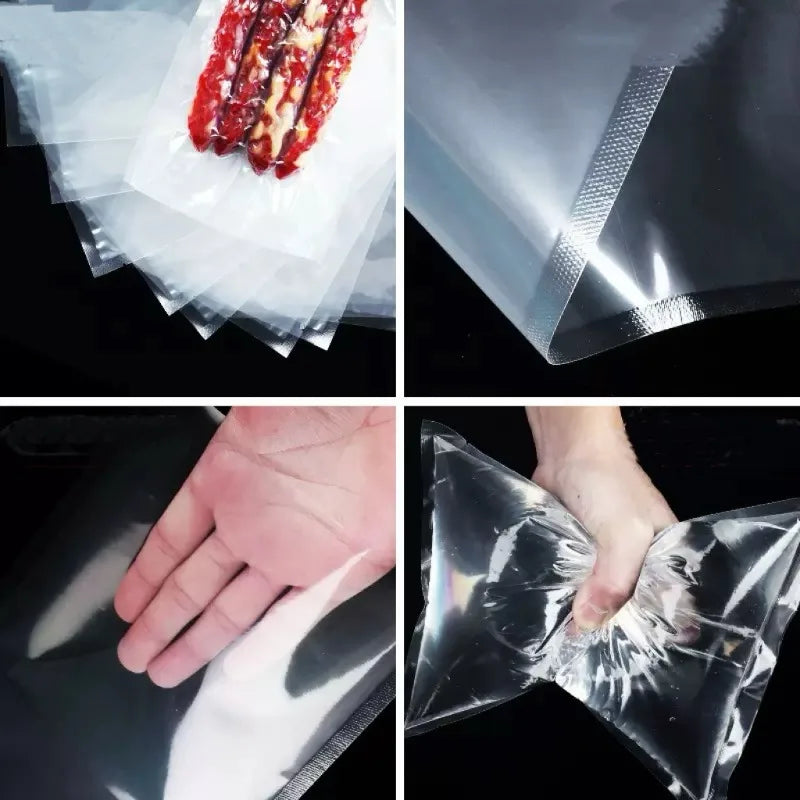100pcs/lot Vacuum Packaging Bags Empty Food Vacuum Bags BPA-Free Vacuum Sealing Bag Vac