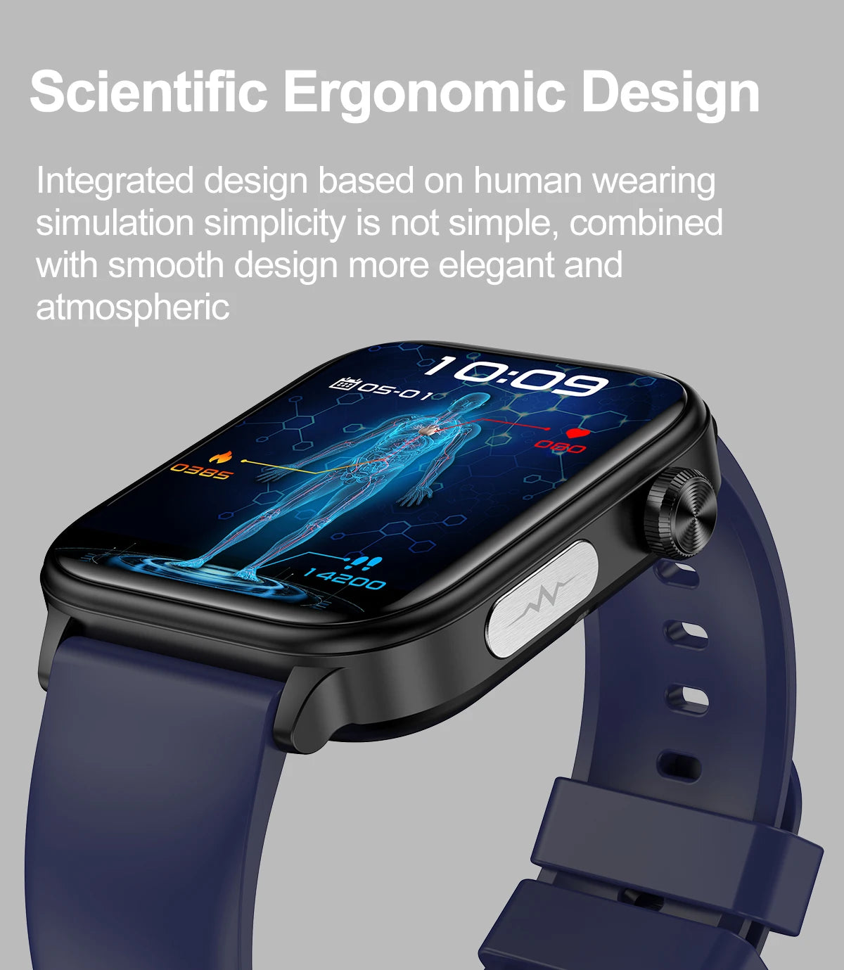 2025 New AI Diagnosis Blood Lipids Uric Acid Body composition Test Smart Watch For Men ECG+PPG Bluetooth Call Health Smartwatch